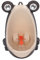 Pee Trainer Urinal, Zielgerichtetes Kinderurinal Zur Wandmontage mit Saugnapf für zu Hause (Kaffee)