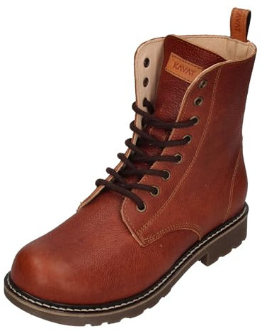 Kavat Damenschuhe Schnürboots BORGVIK EP reddish brown, Größe:39 EU