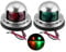 Krtopo 2Pcs Boot Navigationslicht Bootslicht 12V Sicherheits Licht für Boote Kajak Yacht Marine Ponton (Rot Grün)