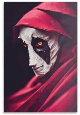 GQmoney Poster „The Devil Is A Goat“, Raumdekoration, ästhetisches Poster, künstlerisches Poster für Schlafzimmer, Wohnzimmer, Wände, Party-Dekoration, 30 x 45 cm