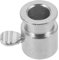 BESPORTBLE Rotisserie Rod Spit Stopper Grilling Accessory for Gas Bbq Grill 1-piece Iron Grill Rod Trussing Supply Adjustable Features for Outdoor Cooking