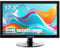 Ulrhzar 17.3 Inch PC Monitor, 1600x900P 60Hz LCD Display Computer Monitor Screen with HDMI & VGA USB-C Interface,Built-in Speaker for Gaming Raspberry Pi PC, VESA Compatible