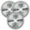 Rennie Tools - Pack Of 3-160mm x 36T x 20mm Bore. 160mm Circular Saw Blades. Fits Bosch Festool TS55 Makita Ryobi Dewalt Circular Saws etc, TCT Carbide Tipped. 36 Teeth