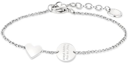 LIEBESKIND Berlin Damen Armband LJ-1760-B-20 aus Edelstahl in Silber