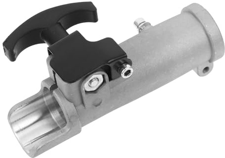 LABRIMP Conector del Eje de Aluminio de 28 Mm para Desbrozadora, de Unión Rápida de 9, Pieza de Repuesto para Cortacésped y Herramientas de Jardín, Compatible Recortadora y Cortasetos