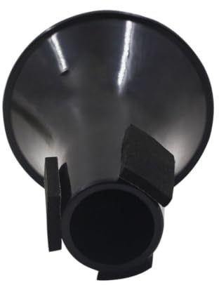 Generic Professional Abs Trumpet Practice Mute Easy to Disassemble Lightweight Trumpet Accessories and Beginners Suitable for Practice or Occasions