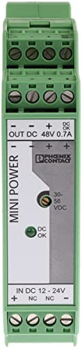 Phoenix Contact MINI-PS-12-24DC/48DC/0.7 DC/DC-Wandler 33.6W 12 V dc IN, 48V dc OUT / 700mA DIN-Schienen-Montage
