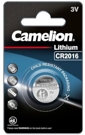 CR2016 Camelion Lithiumzelle 3V Batterie CR2016 BP1