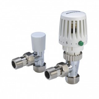 Honeywell VTL120 RadPlan TRV & Lockshield - 15mm Straight