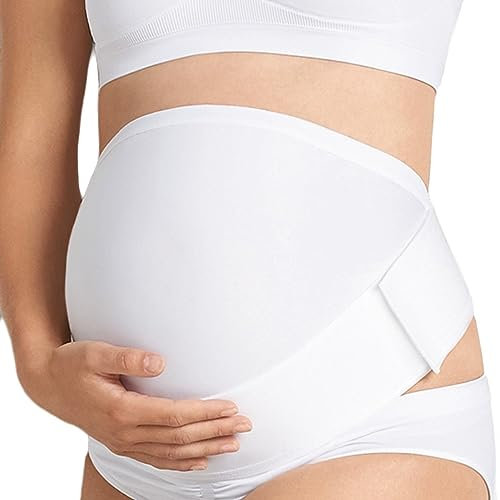 ANITA Ceinture Future Maman BabyBelt Grossesse, Blanc, Medium (Taille Fabricant: M) Femme