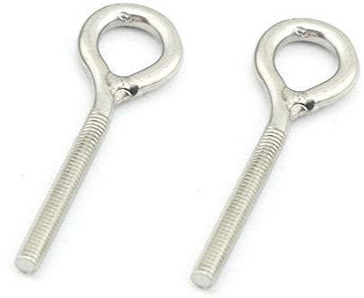 Yasorn Vite ad anello M4 in acciaio inox, confezione da 10