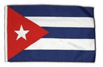Fahne Flagge Kuba 30 x45 cm