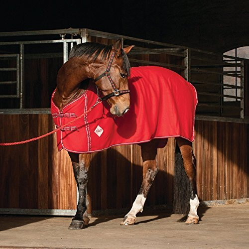 Eldorado Fleecedecke - rot - 155 cm