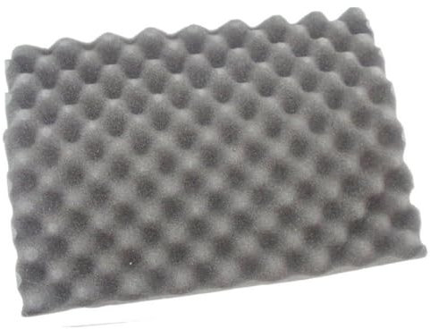 ROC Cases Egg foam Padding sheet L550xW360xH30mm for the lid of the EN-AC-FG-BC47 Flight Travel Case - Protective Storage