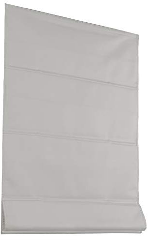 Raffrollo 60x160cm weiß Raffgardine Fenster Faltrollo Rollo Gardine