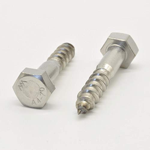 Sechskant-Holzschrauben DIN 571 A4 10X160 (VPE 50 Stk)