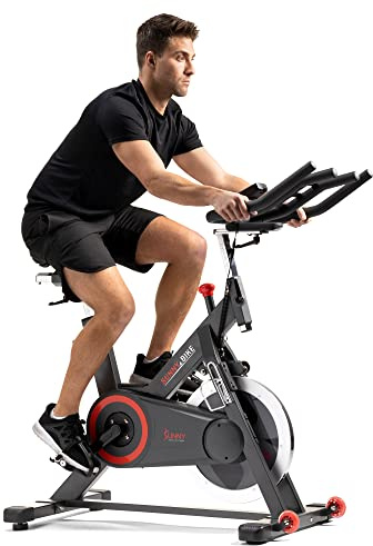 Sunny Health & Fitness Premium Indoor Cycling Smart Stationary Bike with Exclusive SunnyFit App Enhanced Connectivity - SF-B1805SMART
