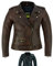 Texpeed Damen Leder Marlon Brando Rocker Retro Chopper Motorradjacke – Damen Touring Motorradjacke Mit Original Biker Rüstung (EN 1621-1) Schutz Braun - M