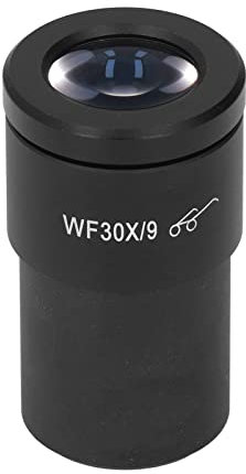 WF30X/9 Microscope Eyepiece Lens High Eye Point Wide Field 30mm Interface for Stereo Microscope Adapter Accessory