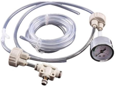 Sistema de Co2 para Acuario, Kit de Sistema generador de Co2 DIY, válvula de Tubo regulador de Co2, Botella de Calibre D201 para Tanque de Planta de Agua de Acuario