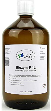 Sala Biozym F Waschmittelzusatz 1 L 1000 ml Glasflasche