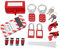 Asixxsix Kit de Consignation et d'étiquetage, kit Complet de Consignation de disjoncteur électrique, Cadenas sûr et Facile à Utiliser, kit de Consignation et d'étiquetage pour l'industrie