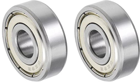 QUARKZMAN 629ZZ 9x26x8mm Kugellager Chromstahl 2 Stk. | guter Tragfähigkeit Doppelt versiegelt für Maschinen