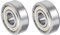 QUARKZMAN 629ZZ 9x26x8mm Kugellager x 2Stk Chromstahl mit guter Tragfähigkeit Doppelt versiegelt für Maschinen