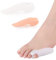 DULSPUE 4 Stück Zehenspreizer Silikon, Pinky Toe Separatoren Zehenspreizer für Hallux Valgus kleiner Zeh, Zehentrenner für überlappende Zehen, Blasen, Schwielen, Gemilderte Fußschmerz den Reibung