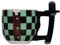 ABYSTYLE Demon Slayer Kimetsu No Yaiba Tanjiro Sword Ceramic Coffee Tea Mug Holds 16 Fl Oz. Anime Manga Drinkware Home & Kitchen Merch Gift, ABYMUGA076
