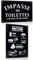ESFIVHO Lot de 2 - Toilettes Plaque Metal avec Humour Citation Français - Les règles des Toilettes - Drôle WC Panneau Pancarte - Decoration Murale Pour Maison Salle de Bain 20x30cm (Set 04)