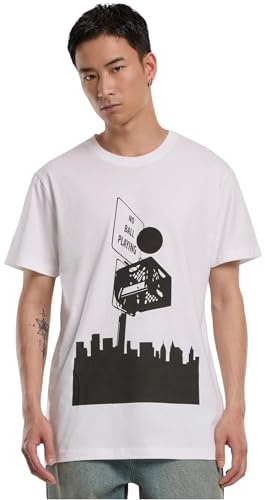 Mister Tee Herren T-Shirt No Ball Tee White M
