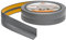 Quest Plinthe Souple Autoadhésive - 15 mm x 15 mm - Bande de finition en PVC pour cuisine, salle de bain - Bande d'étanchéité - Flexible, Etanche, Décorative (Gris foncé, 15m)