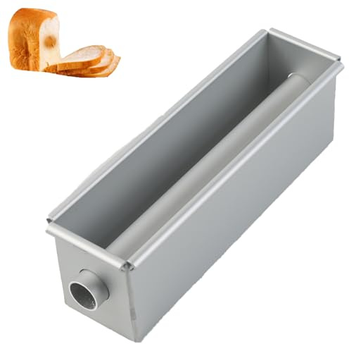 enseak Travel Cake Backform,Backform Mit Rohr,Travel Cake Form,travel Cake Backform Rund,brotformen Zum Backen,aluminiumlegierung Antihaft Kuchenform Toastbox Zubereitung Von Schichttorten