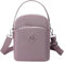 FAVORTALK Umhängetasche Mädchen Damen-Umhängetaschen Kleine Crossbody Bag Handytasche zum Umhängen Schultertasche Elegant Clutch Handtasche Leichte Reisetasche Hellviolett DJB01107