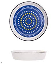 Bols à tremper, plats à sauce, plats à sauce, bols à tremper ronds à la sauce soja, bols à tremper, ramequins en porcelaine – Lot de 10 plats d'assaisonnement (Color : D)