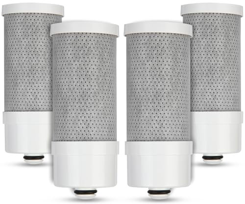 Pure Take 4pcs Filter Replacements for Faucet Mount Water Filtration System