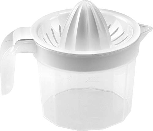 Lemon Squeezer Portable Hand Fruits Press Juicer (White)