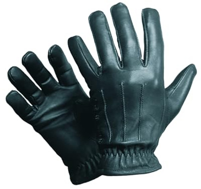 Genérico Guantes anticorte en piel nivel 5 con elastico en muñeca (Talla M)