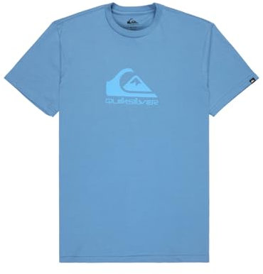 Quiksilver Short-Sleeved T-Shirt EV COMP Logo SS Men Blue XXL