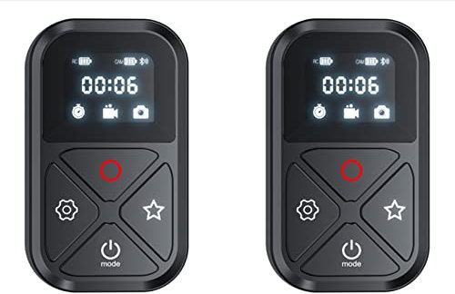 Ohewiiuk 2X Fern Bedienung für Hero 10 9 8 Max mit Stick und Handgelenk Bluetooth-Kompatible Smart Remote für 10