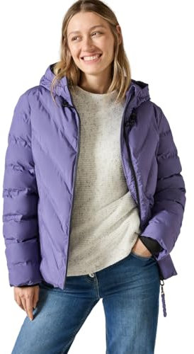 CECIL Damen B201950 Gefütterte Jacke, Stormy Violet, M