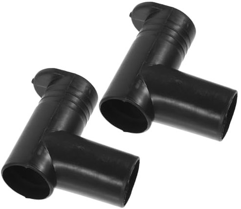 HOOTNEE 2stücke Rechteckige Kleiderstangenverbinder Praktische Gelenke Für Wäscheständer Für Einsatz Im Haushalt Und Büro Installieren Ohne Werkzeug Design Schwarz