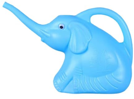 MagiDeal Arrosoir de Jardin en Plastique, Arroseur à Fleur Arrosage D'éléphant Peut 2l avec Long Bec pour Intérieur et Extérieur, Arrosage de Pot Plante pour Faire Une Fleur de Jardin, Maison, Bleu