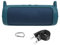 Coque en silicone pour enceinte Bluetooth portable JBL Flip 7, étui de voyage ultra léger avec bandoulière et mousqueton pour l'extérieur (bleu)