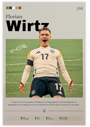 SFQQE Florian Wirtz Poster auf Leinwand, Schlafzimmer, Dekoration, Landschaft, Büro, Raumdekoration, Geschenk, 30 x 45 cm