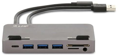 LMP USB-C Attach Hub 7 Port for iMac, Space Gray, 18625