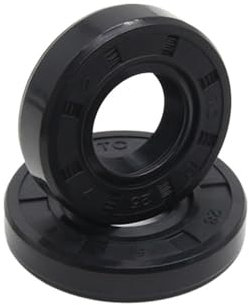 Doppellippen-Öldichtung, TC Wellendichtringe 2er-Pack, 12x(19-32) x(5-10) mm(12x32x10mm)