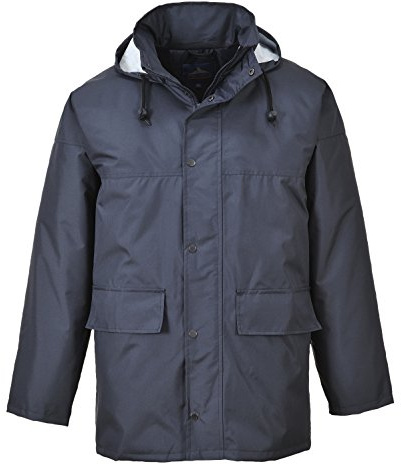 Portwest S437 Winter Traffic Jacket Multi Pocket Long Sleeve Pack Away Hood