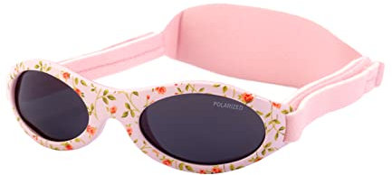 Kiddus Gafas de Sol Premium Polarizadas para bebé niña niño. 0 meses a 2 años. UV400 protección 100% contra rayos UVA y UVB. Suave puente de Silicona para la nariz. Banda ajustable de Neopreno